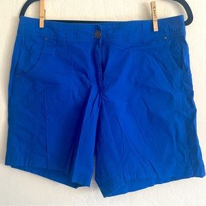 Blue Cargo Shorts